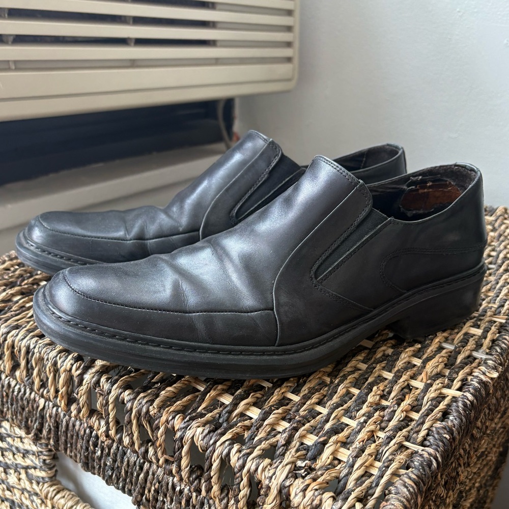 Vintage Genuine Italian Leather Bacco Bucci Loafers